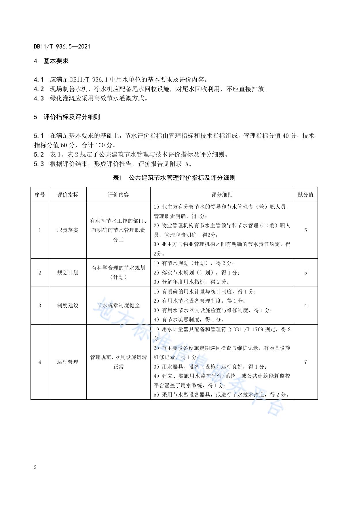 节水评价规范 第5部分：公共建筑