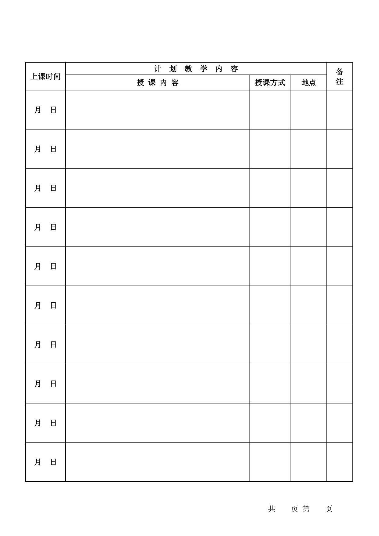 机电学院实践课教学计划.doc
