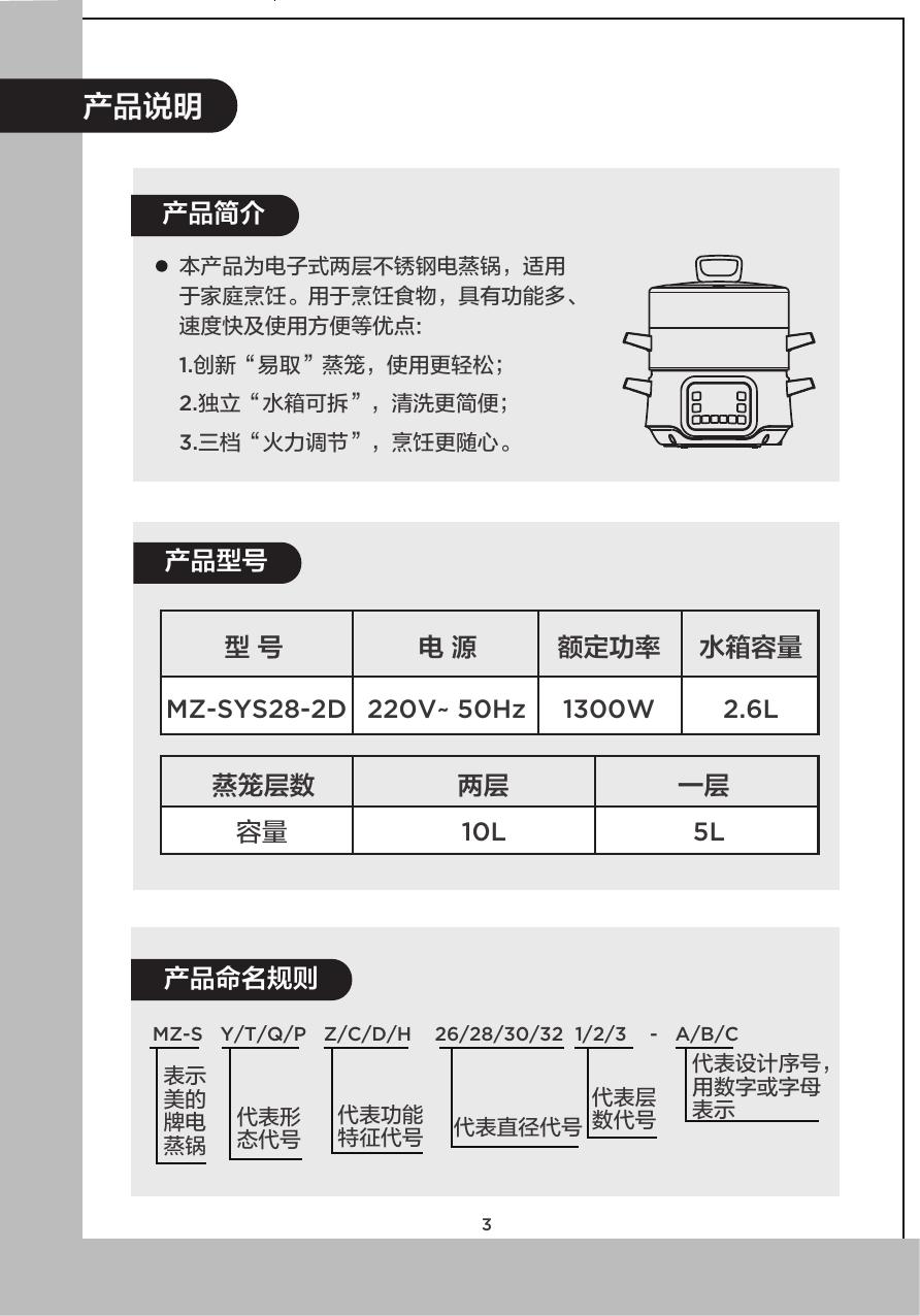 SYS28-22电蒸锅 说明书.pdf