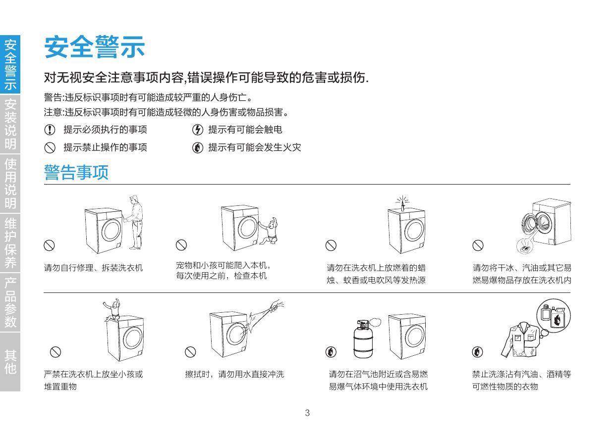 BVL1D100EY洗衣机 说明书.pdf