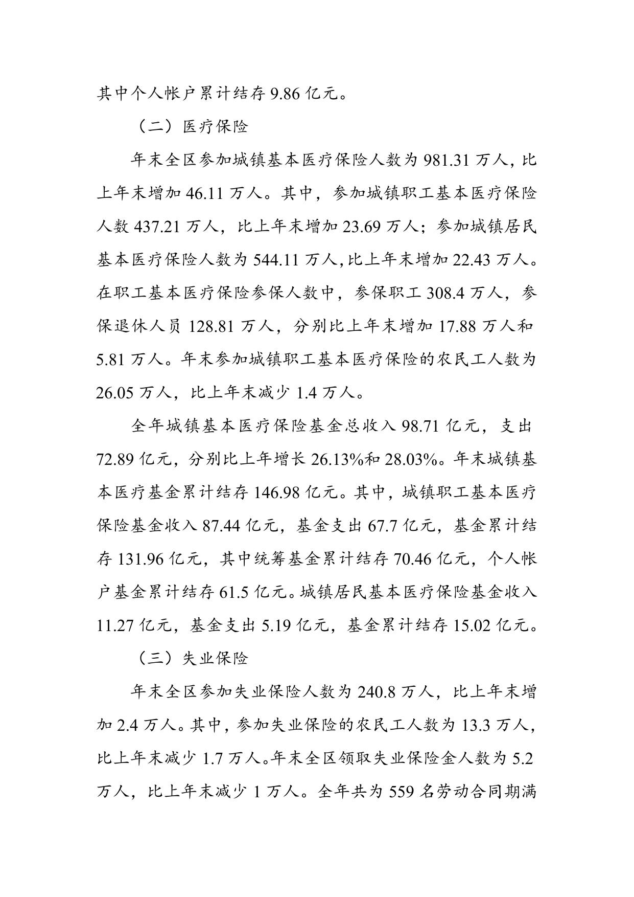2011年度广西人力资源和社会保障事业发展统计公报.doc