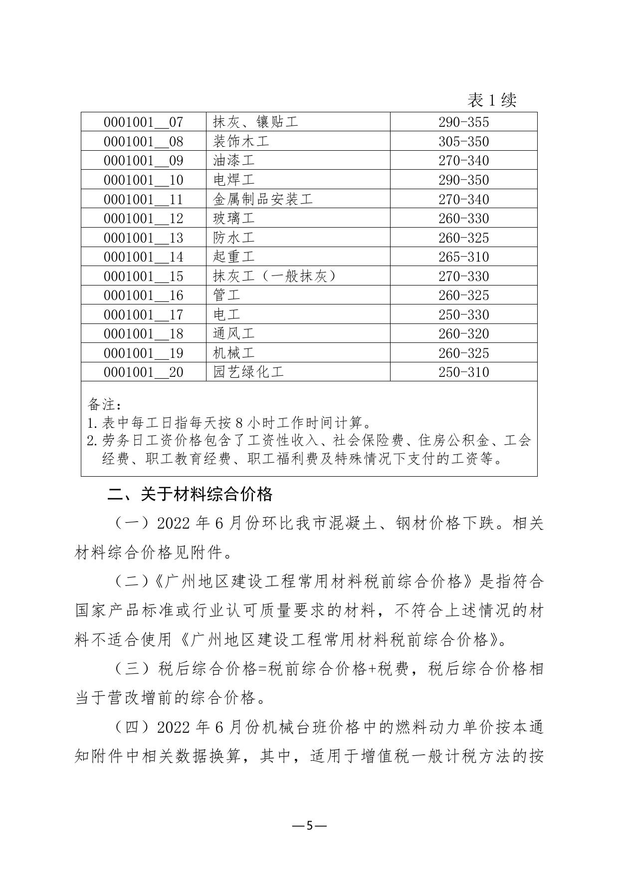 关于发布2022年6月份广州市建设工程价格信息及有关计价办法的通知.pdf