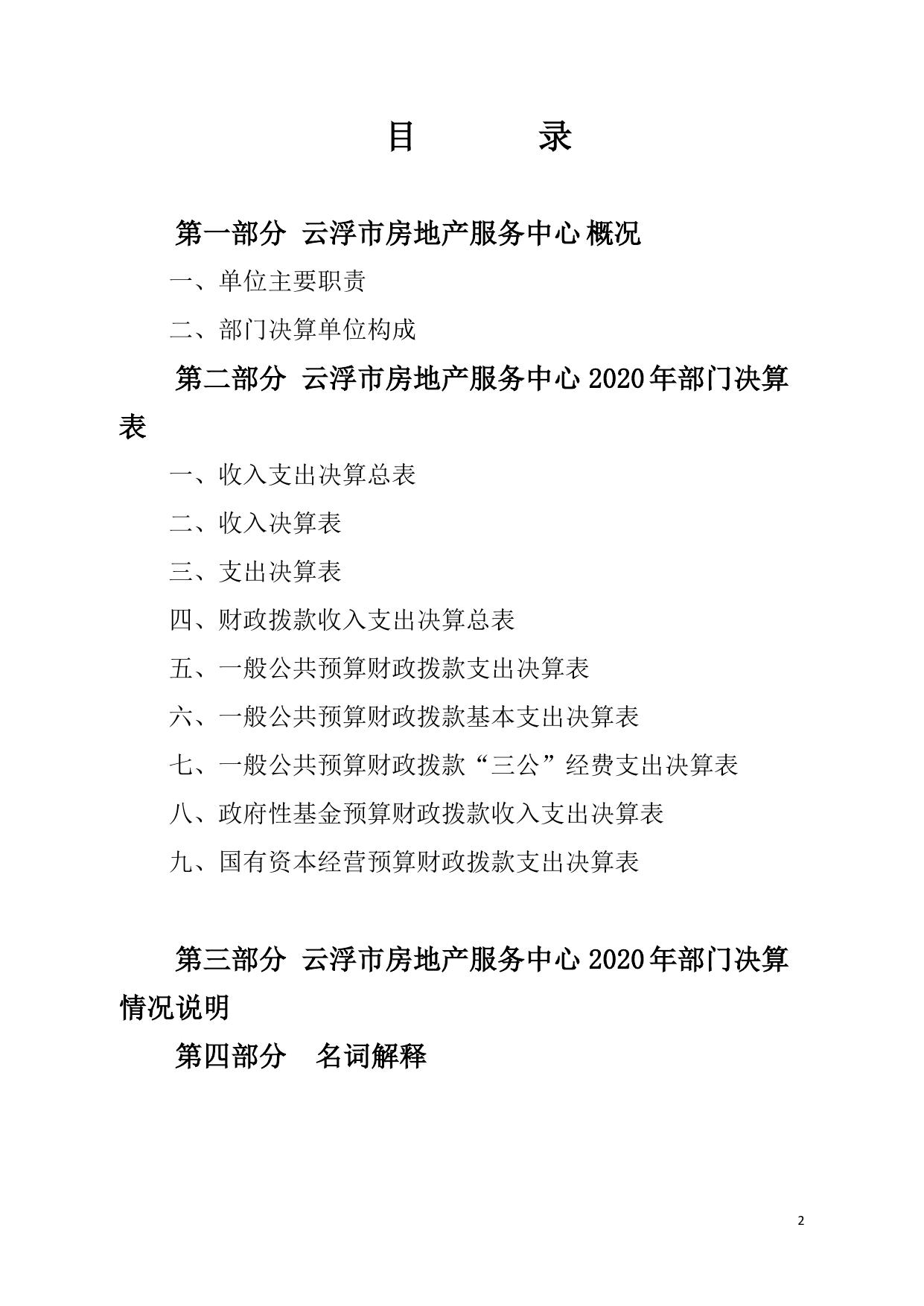 2020年云浮市房地产服务中心部门决算.pdf