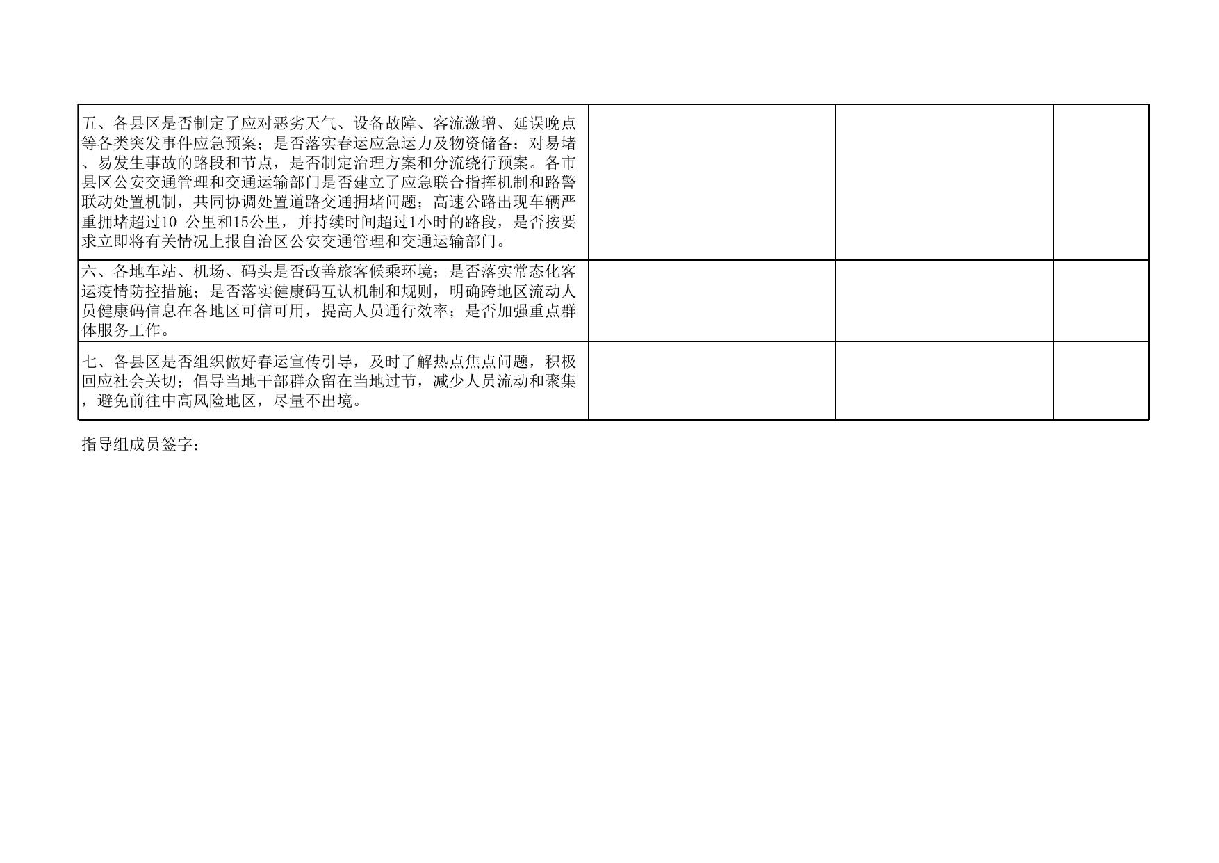 南宁市开展2021年全市春运指导工作情况记录表.xls