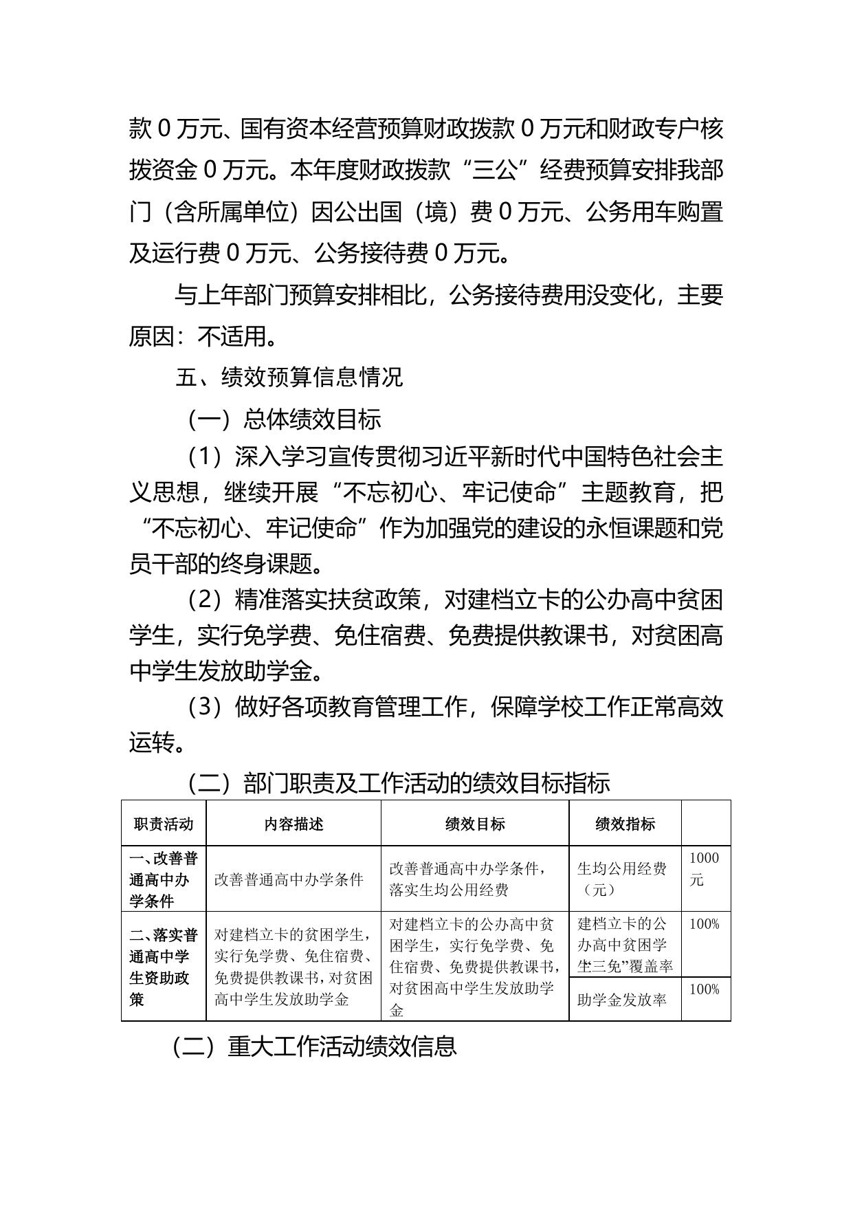 二、2021年定州市第二中学预算信息公开说明.doc