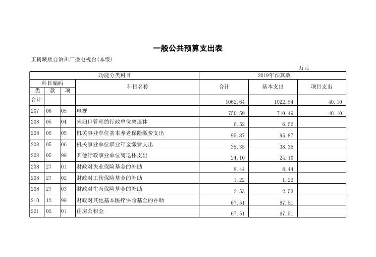 附件：2019年玉树州广播电视台部门预算公开表.pdf
