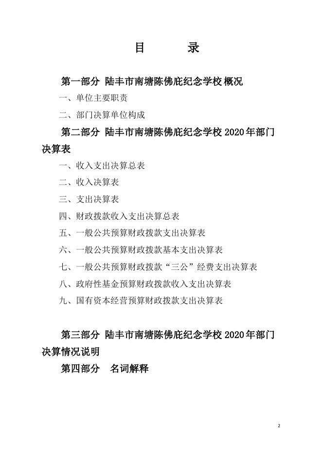2020年陆丰市南塘陈佛庇纪念学校部门决算.pdf