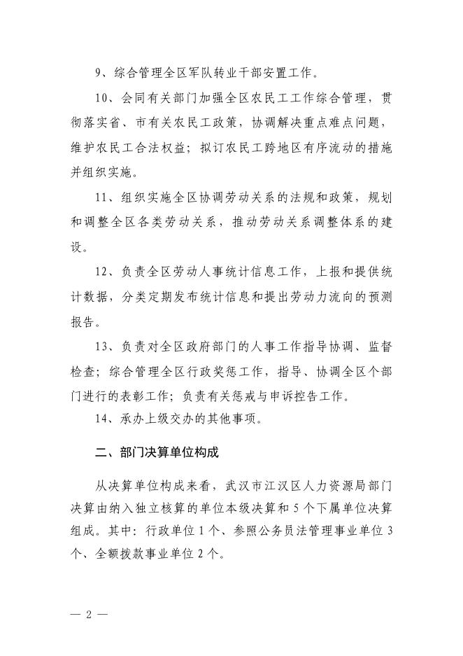 2018年度武汉市江汉区人力资源局部门决算.pdf