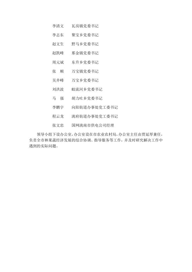 洮南市林果蔬经济发展领导小组成员名单.docx