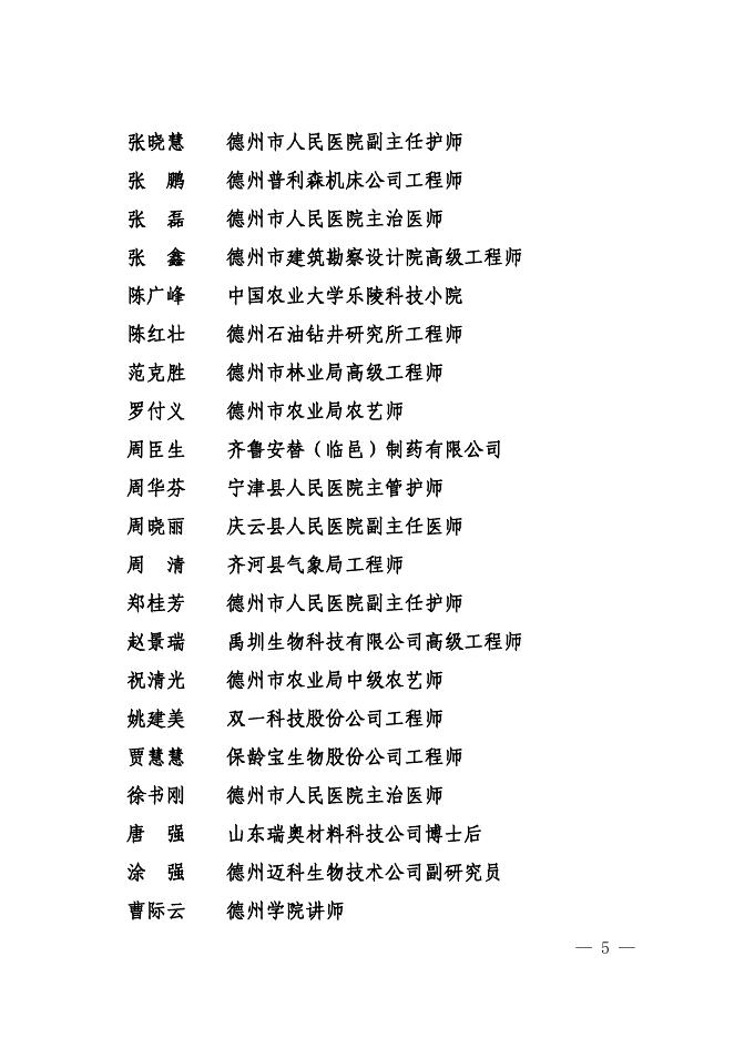 关于表彰第十届德州市青年科技奖的决定（德科协字［2018］20号）.pdf