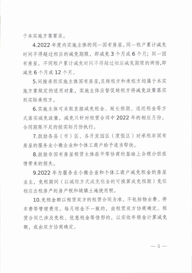 昆明市国资委等6部门印发关于落实服务业领域困难行业分类实施房租减免政策 实施方案的通知（昆国资联发〔2022〕1号）.pdf