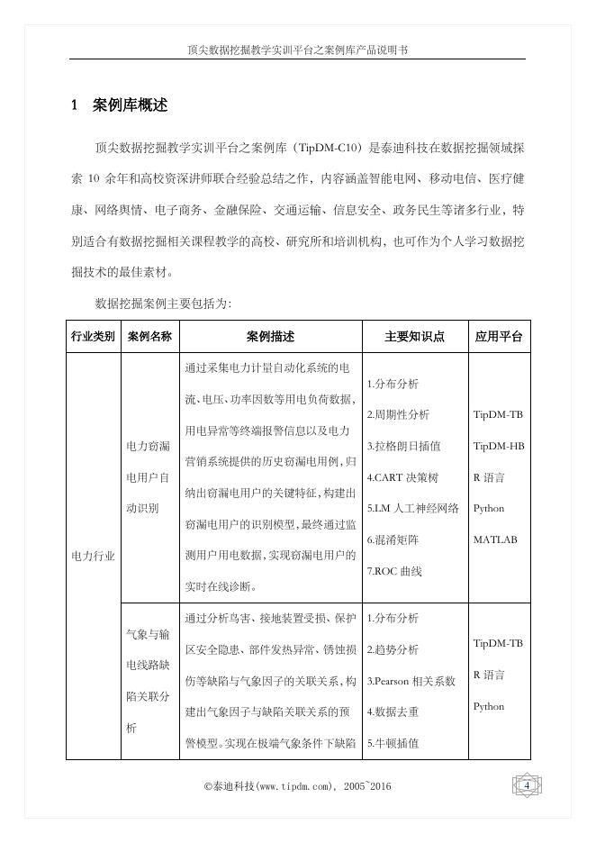 大数据挖掘案例库.pdf