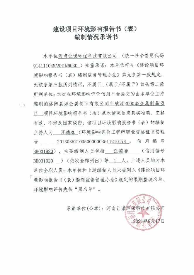 洛阳晨源金属制品有限公司年喷漆2000套金属制品项目-送审版（全本）.pdf