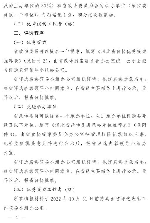 ● 关于评选表彰河北省政协优秀提案、先进承办单位和优秀提案工作者的通知（冀协办发）（委员）.pdf
