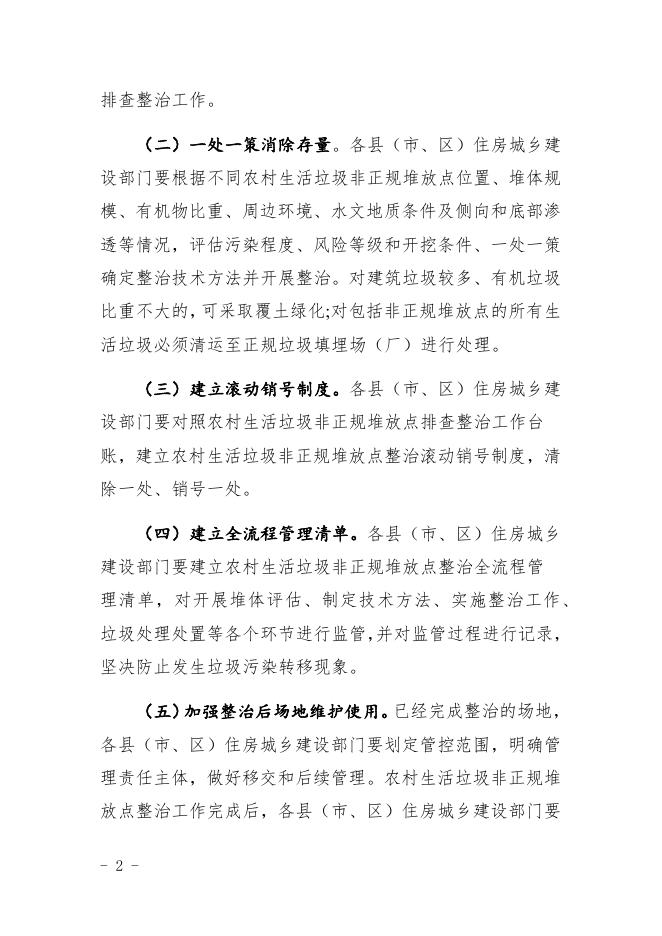 附件:陕西省农村生活垃圾非正规堆放点整治工作实施方案.docx