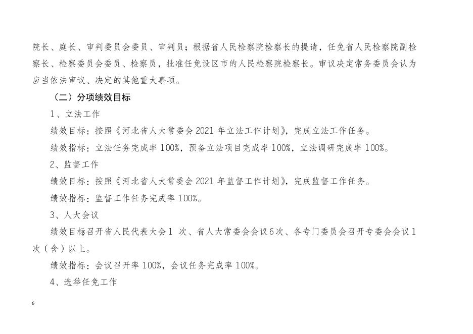 河北省人大常委会办公厅2021年部门预算信息公开说明.docx