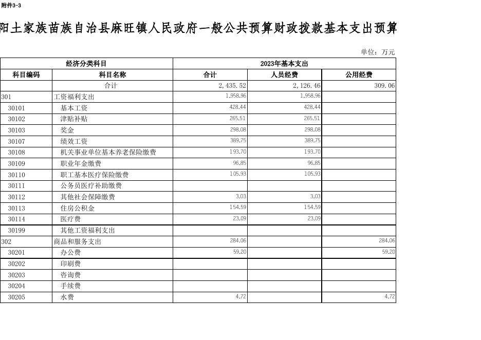 麻旺镇2023年部门预算附表.xlsx