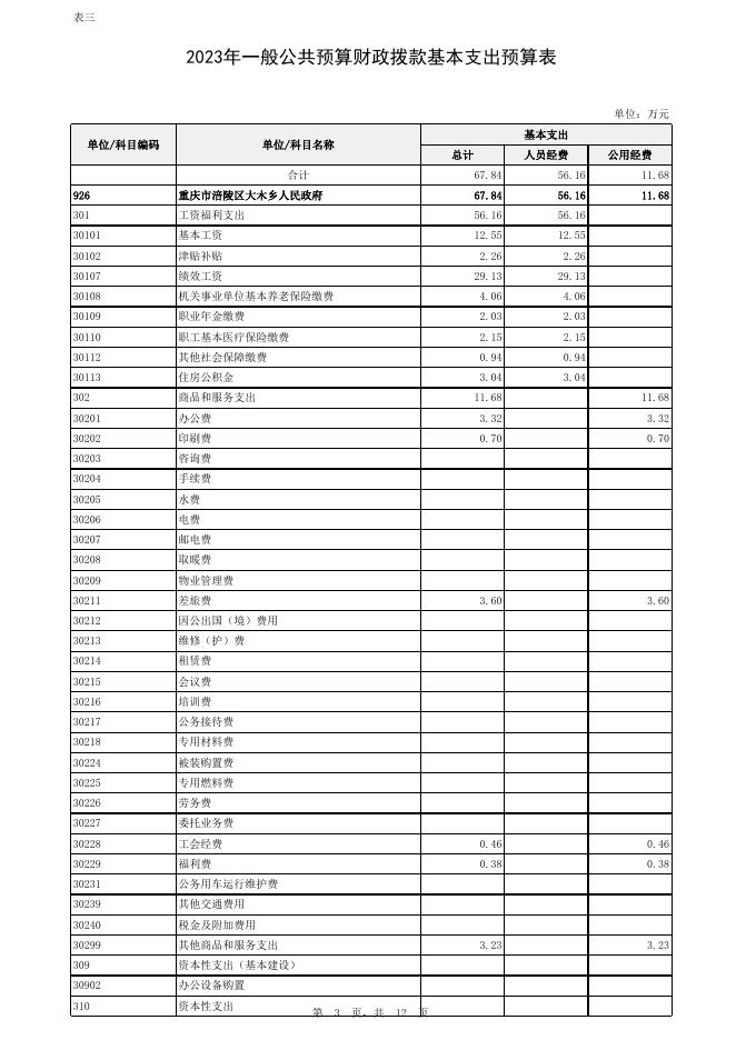 2023年大木乡劳动就业和社会保障服务所预算附表.xlsx