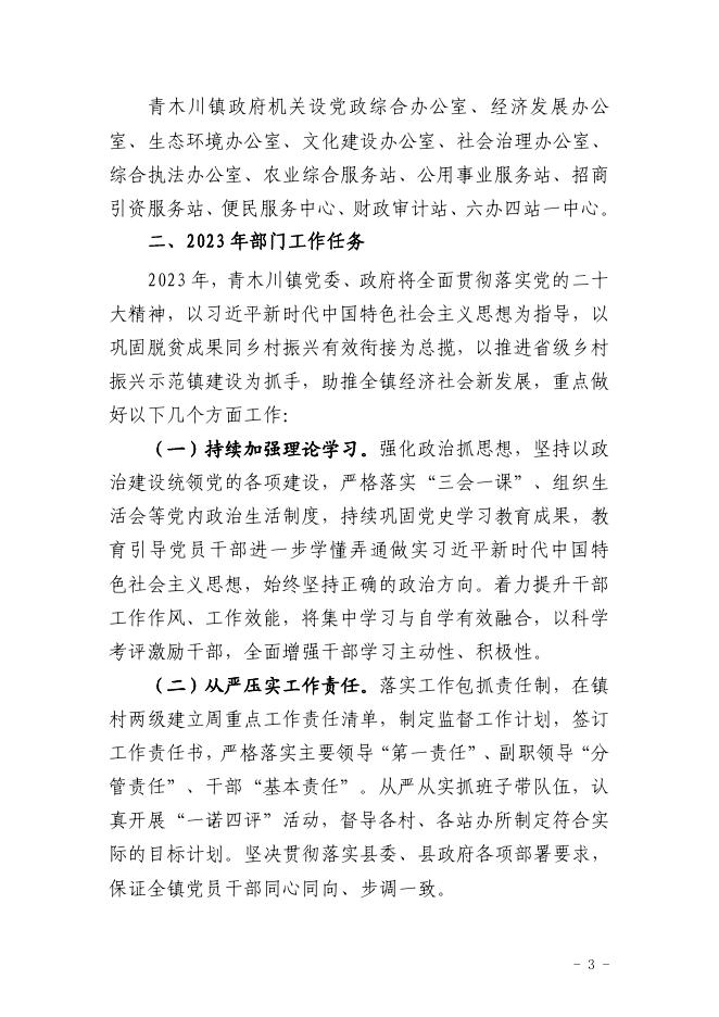 宁强县青木川镇人民政府2023年部门预算公开.pdf