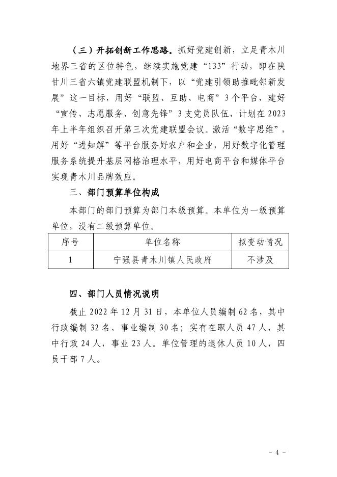 宁强县青木川镇人民政府2023年部门预算公开.pdf