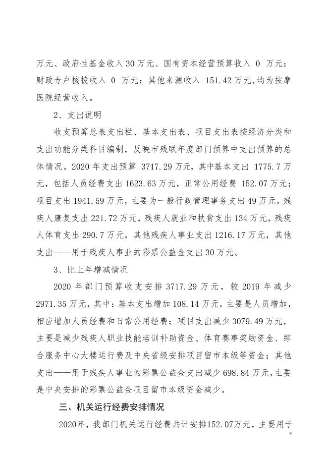 市残联2020年部门预算公开情况说明.pdf