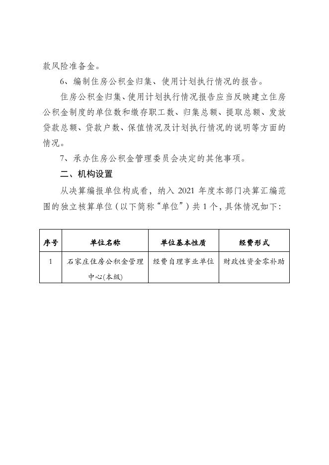 石家庄住房公积金管理中心2021年度决算公开.pdf