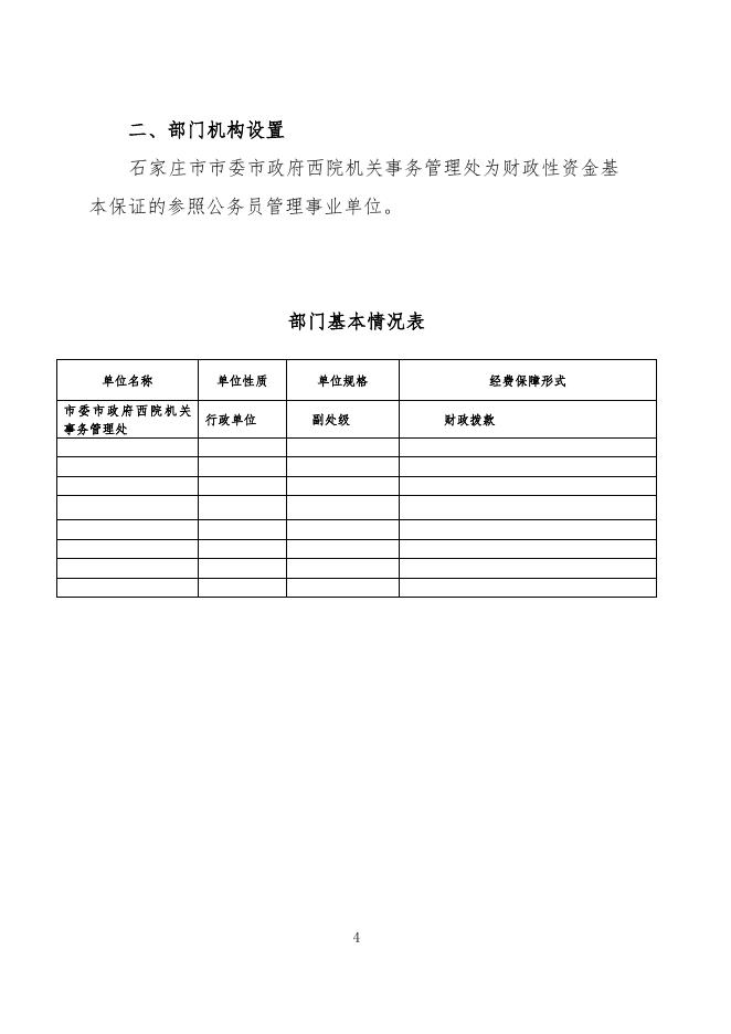 市委市政府西院综合管理处2016年度预算公开.doc