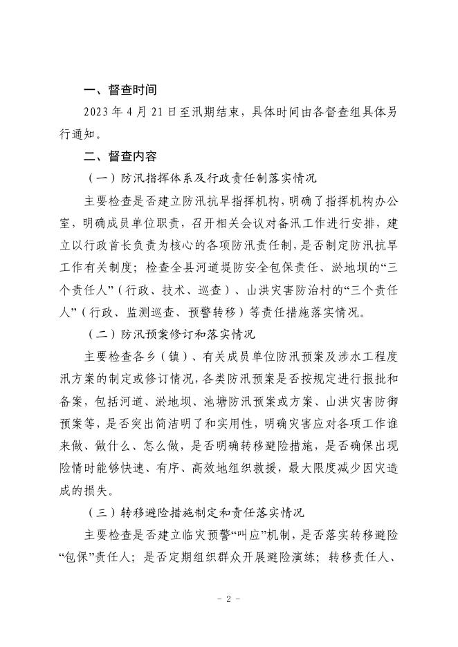 临汛办发〔2023〕6号 关于开展 2023 年防汛抗旱工作督查的通知.pdf
