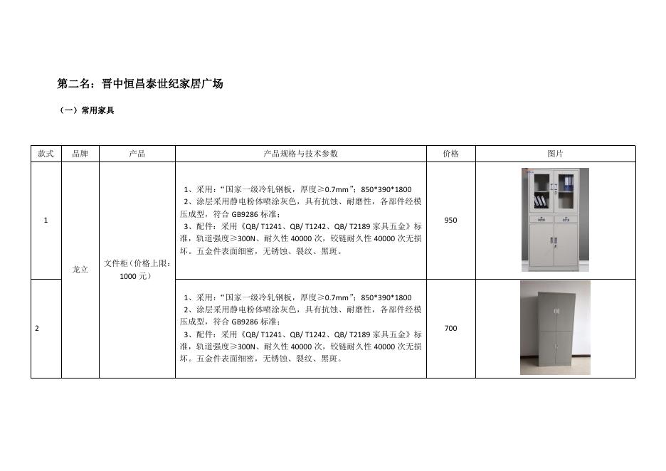 附3钢制办公家具定点采购项目中标产品明细表.pdf