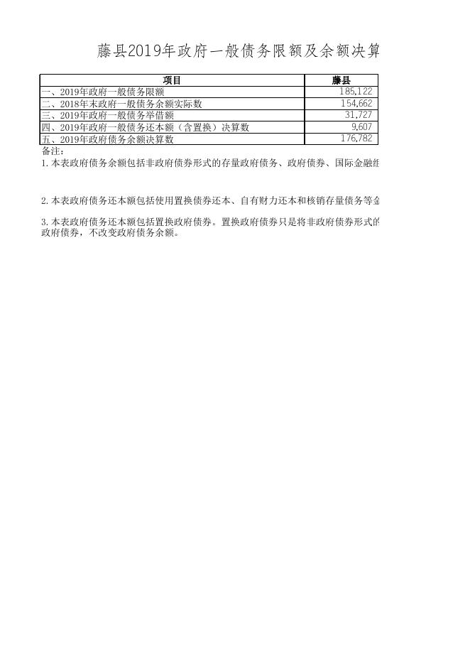2019年政府债券决算情况表.xlsx