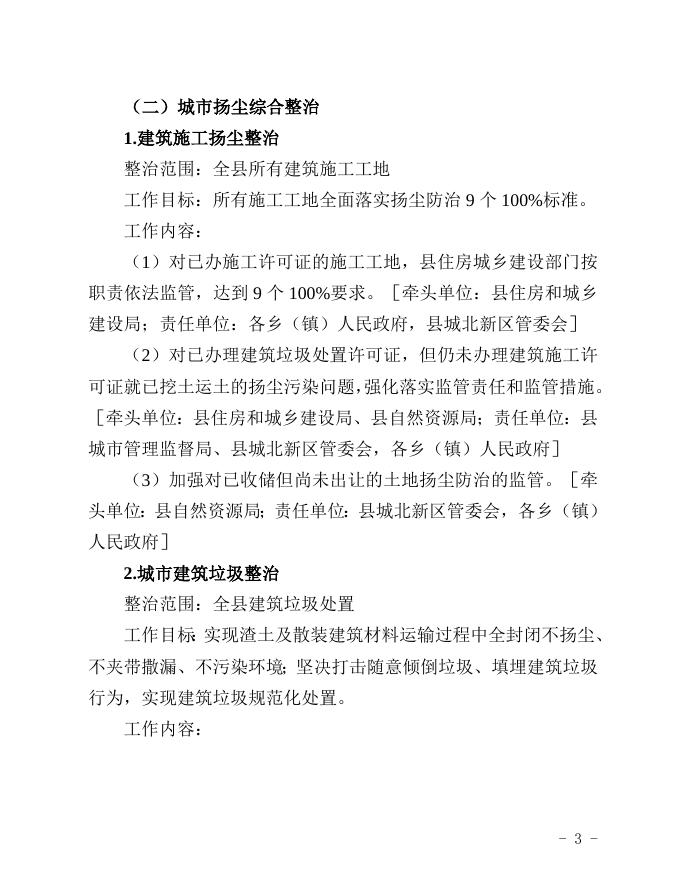 附件 全州县2021年空气质量攻坚行动方案.docx