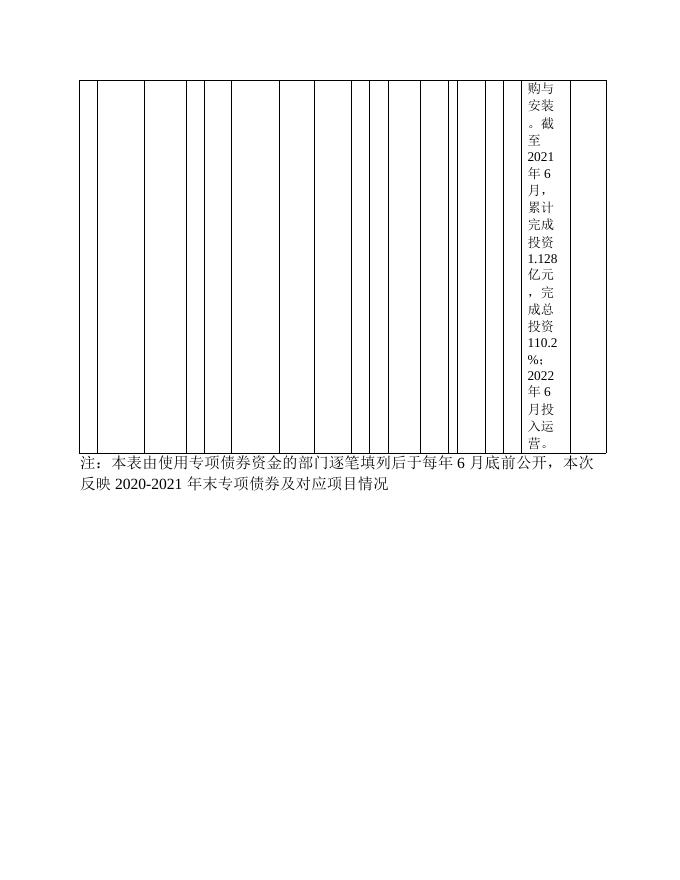 附件2：2021年末发行的新增政府专项债券情况表.docx