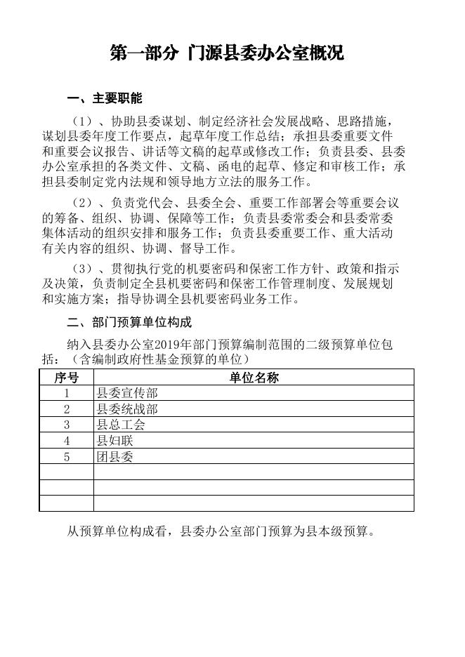 附件：中共门源县委办公室2019年部门预算公开.pdf