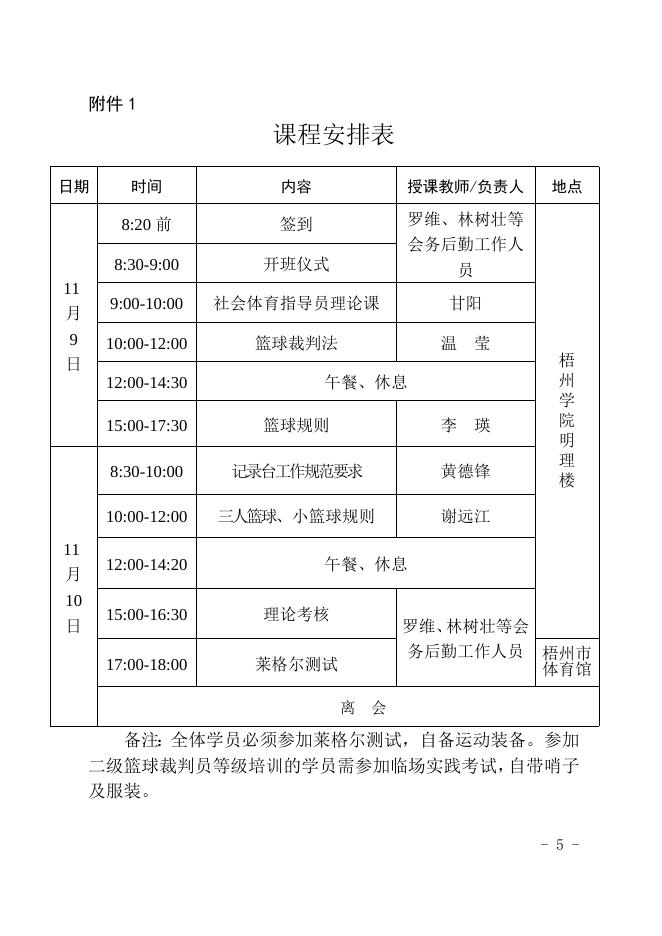 关于举办2019年梧州市社会体育指导员暨篮球裁判员培训班的通知.doc