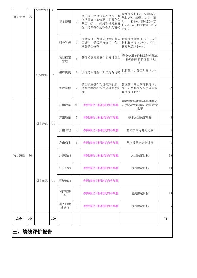 附件16：.2021年度项目支出绩效自评报告-幼专.xls