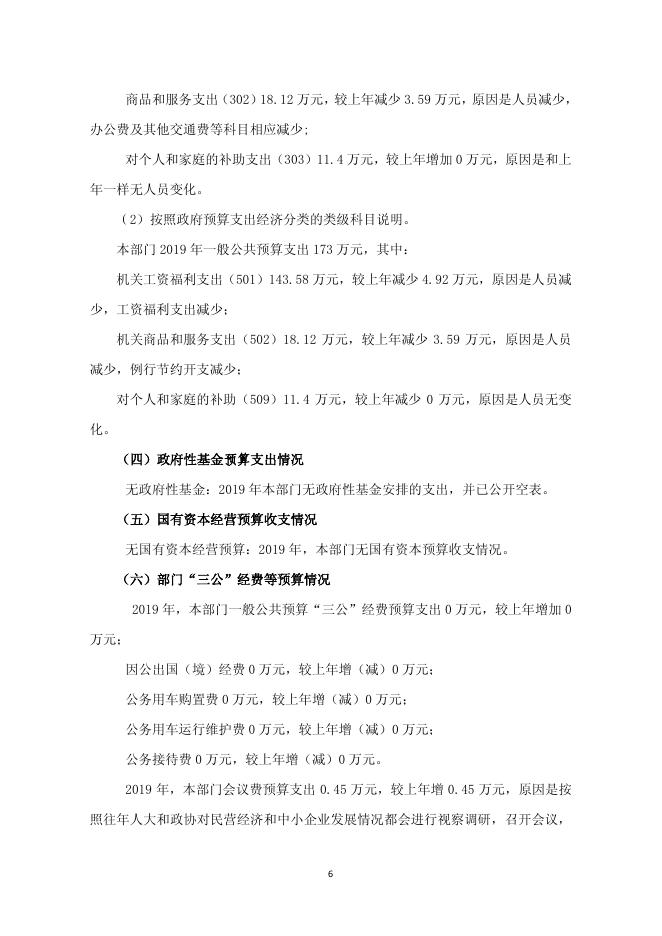 渭南市临渭区中小企业促进局2019年部门综合预算说明.pdf