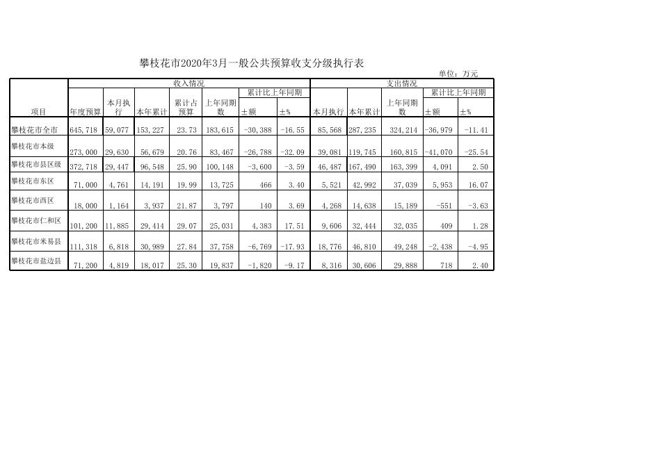 新执行情况表（2020.3月）.xls