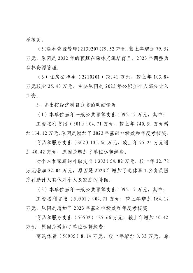 西安市长安区沣峪国有生态林场2023年单位预算公开.pdf