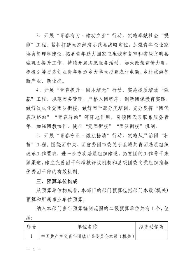 中国共产主义青年团镇巴县委员会2023年部门预算公开.pdf