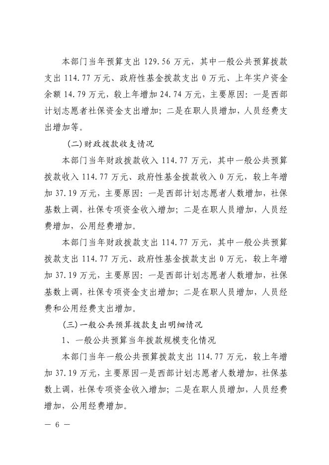 中国共产主义青年团镇巴县委员会2023年部门预算公开.pdf