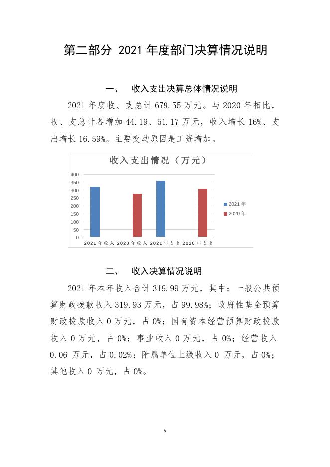 州公路管理局小汽车修理厂2021年部门决算编制说明.docx