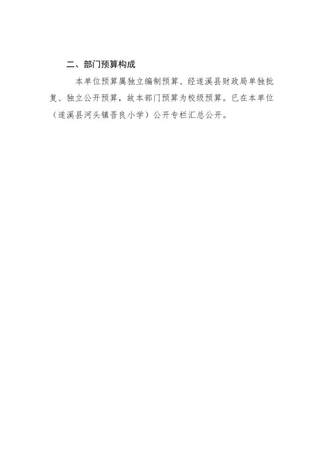 遂溪县河头镇吾良小学2020年部门预算.doc