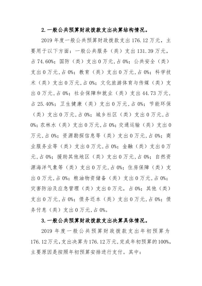 台州市温岭市公共资源交易中心2019年度部门决算公开报告.doc