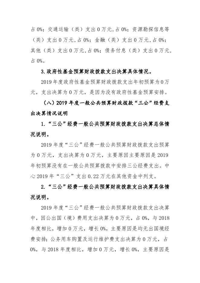 台州市温岭市公共资源交易中心2019年度部门决算公开报告.doc
