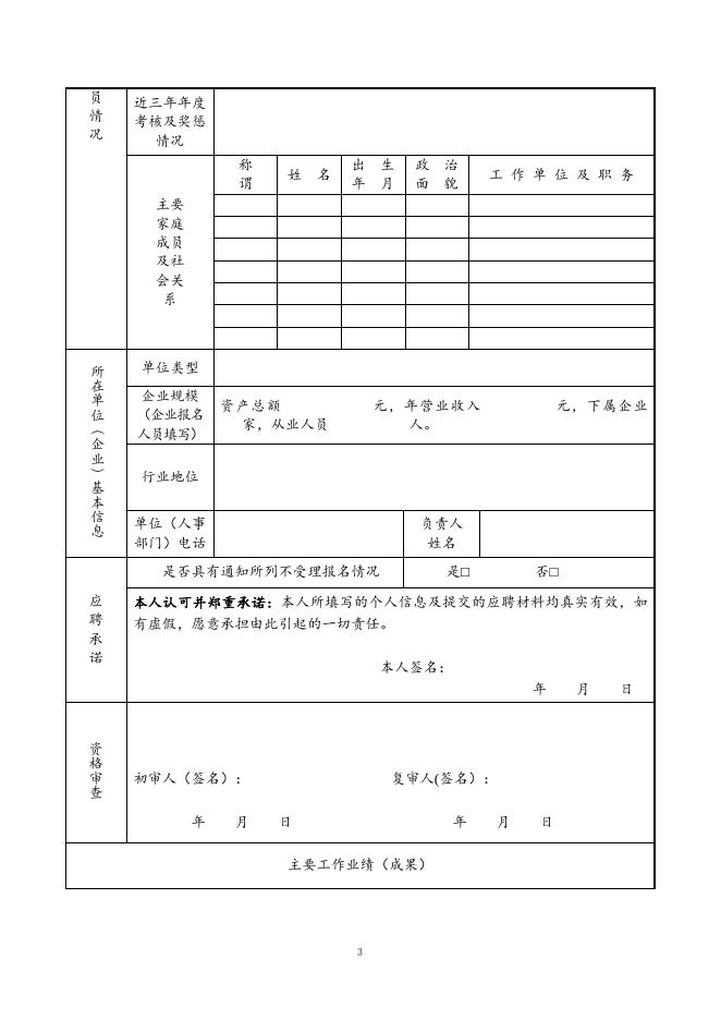 附件1：湛江经济技术开发区公开选聘区管企业管理人员副总经理报名表.doc