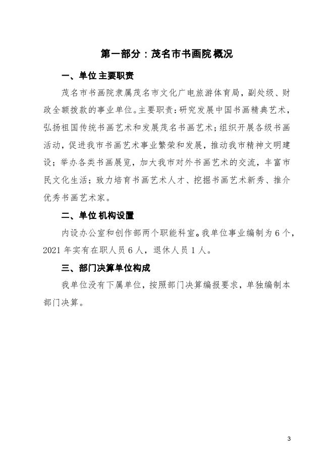 2021年茂名市书画院部门决算 .pdf