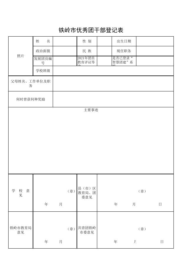 清河区申报市级优秀学生干部受表彰名册.xls