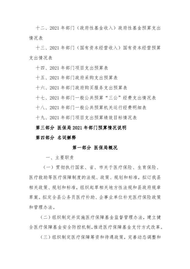 2021年新宾满族自治县医疗保障局预算和三公经费预算公开报告.doc