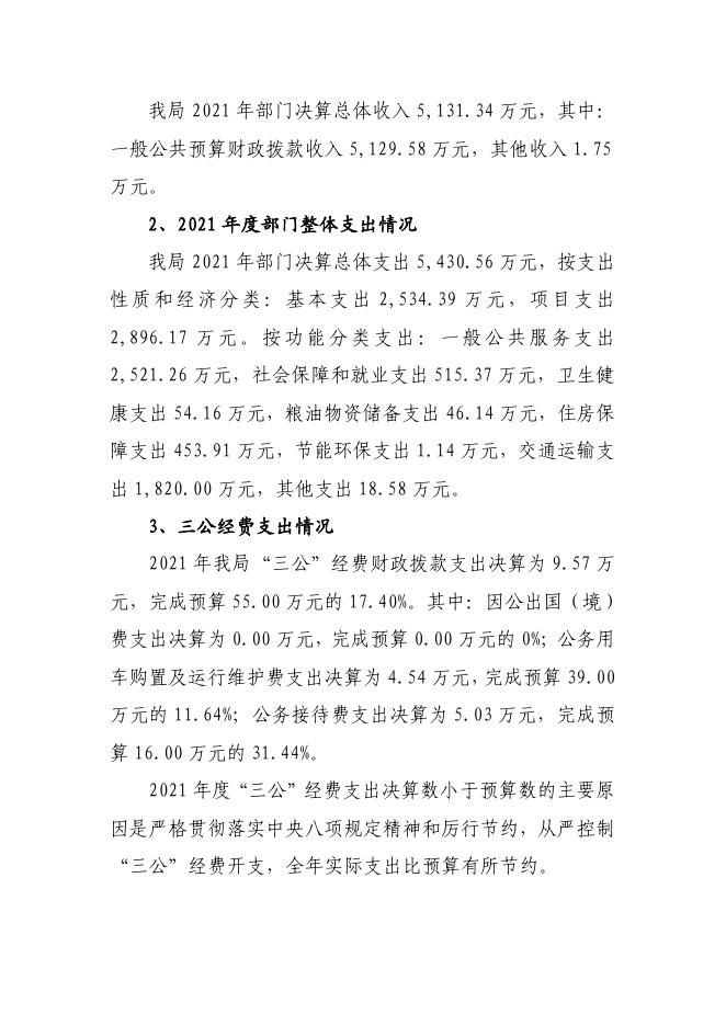 2021年茂名市发展和改革局部门整体支出绩效自评报告.pdf