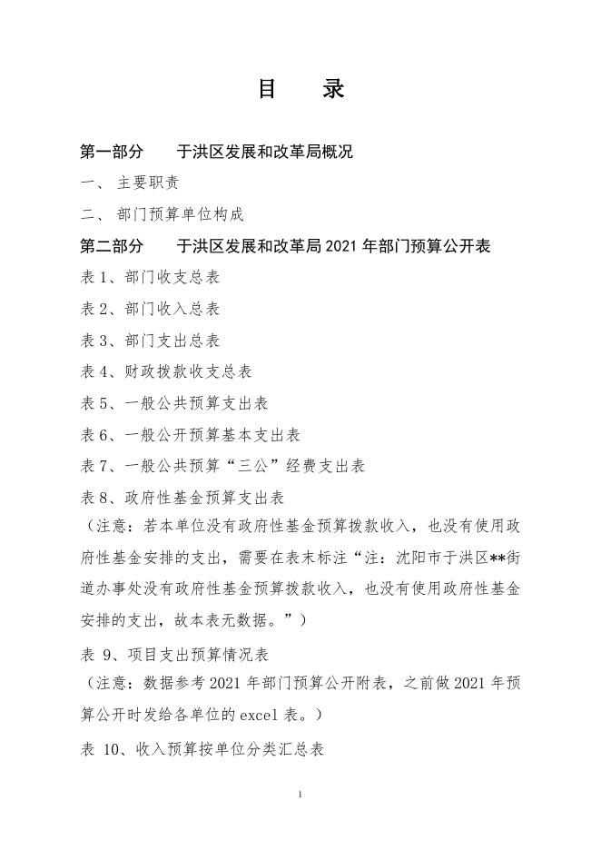 于洪区发改局2021年预算公开.pdf